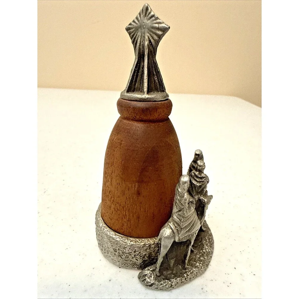 Kiefer Collectibles Mood Wood Scent Diffuser Three Wisemen Pewter Wood USA 1995